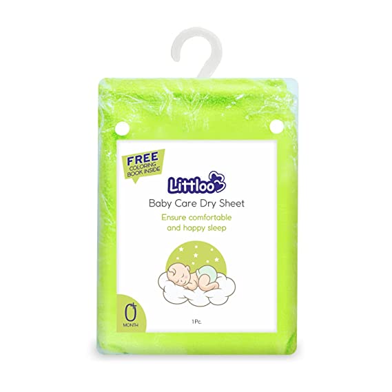 Littloo Littloo Green Littloo Baby Dry Sheet